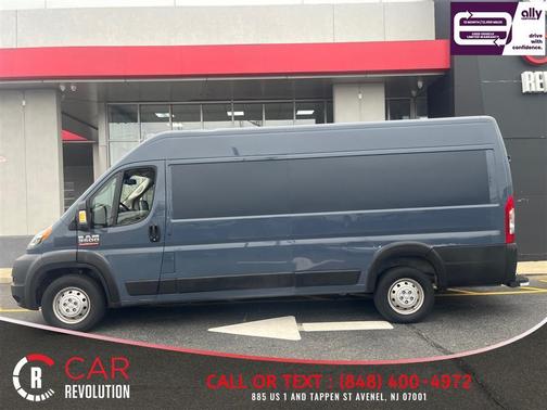 Blue 2021 RAM ProMaster 3500 High Roof