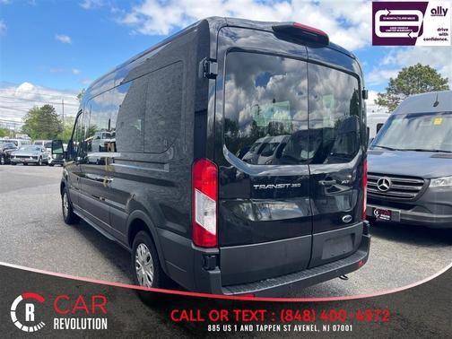 Black 2025 Ford Transit-350 XLT