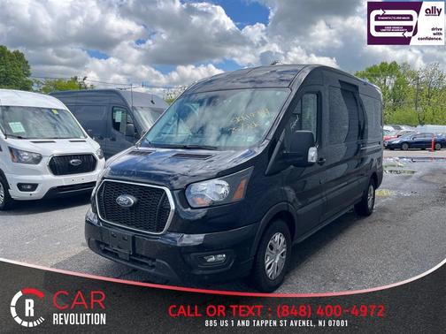 Black 2025 Ford Transit-350 XLT