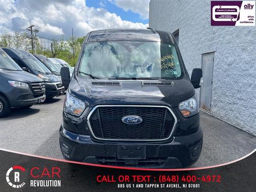 Black 2025 Ford Transit-350 XLT