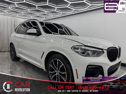 White 2021 BMW X3 xDrive30i