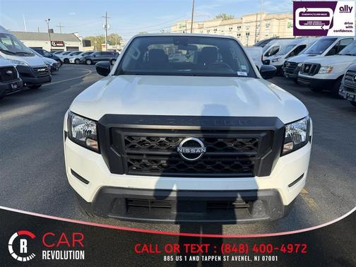 Glacier White 2024 Nissan Frontier S