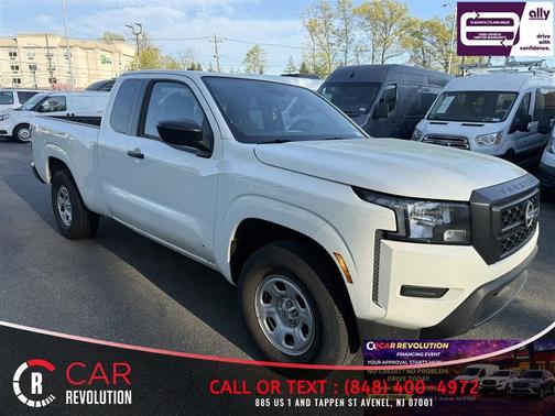 Glacier White 2024 Nissan Frontier S