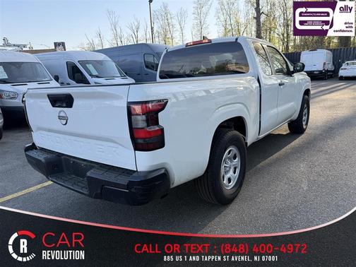 Glacier White 2024 Nissan Frontier S