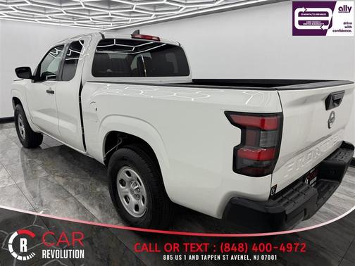 Glacier White 2024 Nissan Frontier S