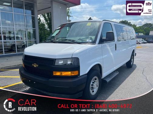 White 2022 Chevrolet Express 3500 LS