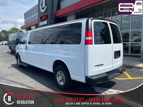 White 2022 Chevrolet Express 3500 LS