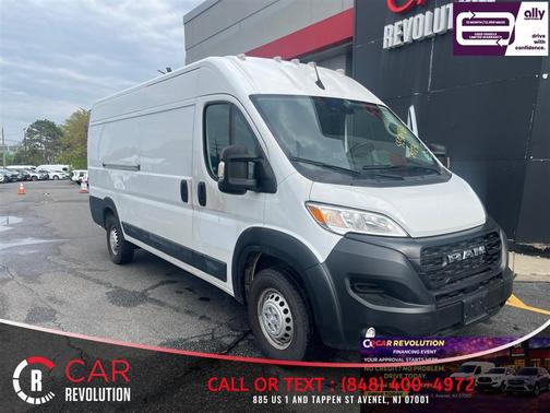 White 2025 RAM ProMaster 3500 High Roof