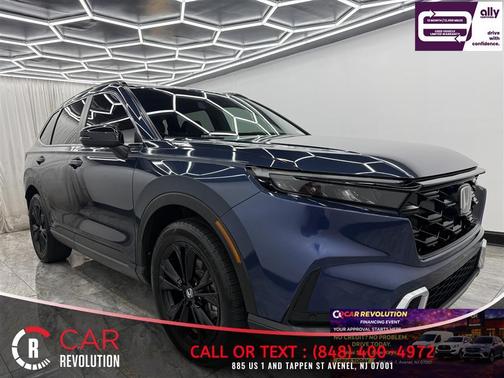 Blue 2025 Honda CR-V Hybrid Sport Touring