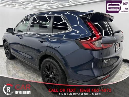 Blue 2025 Honda CR-V Hybrid Sport Touring
