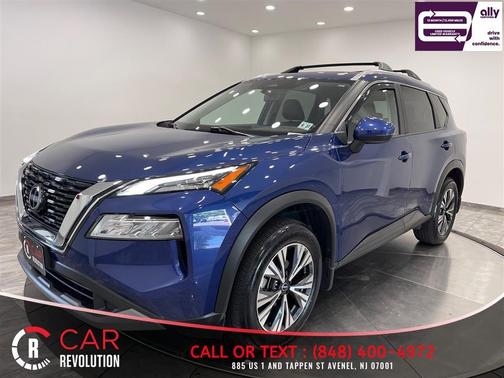 Caspian Blue 2022 Nissan Rogue SV