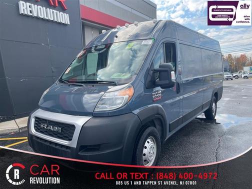 Blue 2020 RAM ProMaster 3500 High Roof