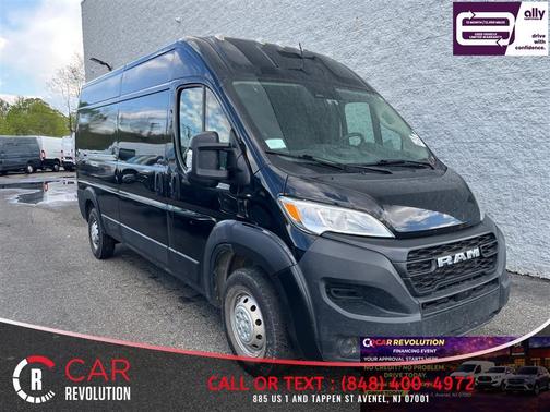 Black 2023 RAM ProMaster 2500 High Roof
