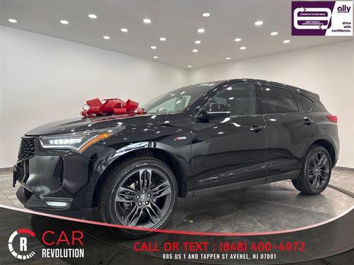 Black 2023 Acura RDX A-Spec