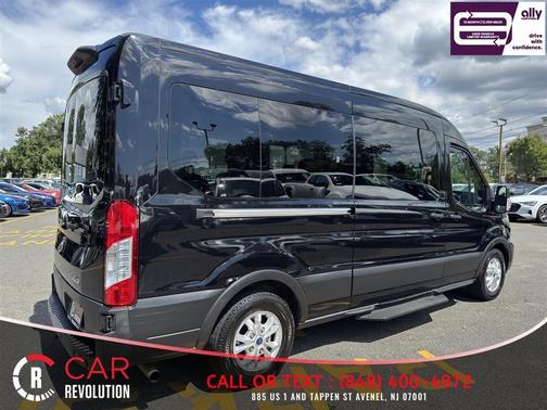 Black 2023 Ford Transit-350 XLT