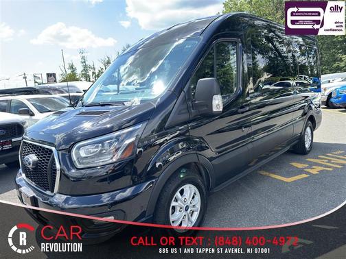 Black 2023 Ford Transit-350 XLT