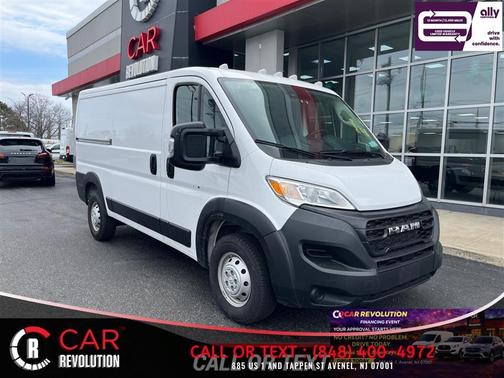 White 2023 RAM ProMaster 1500 Low Roof