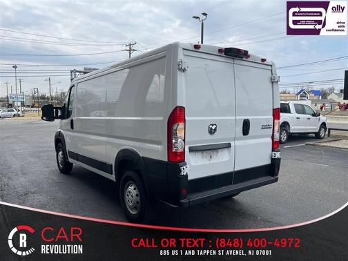 White 2023 RAM ProMaster 1500 Low Roof