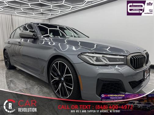 Gray 2022 BMW M550 i xDrive