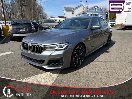 Gray 2022 BMW M550 i xDrive