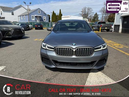 Gray 2022 BMW M550 i xDrive