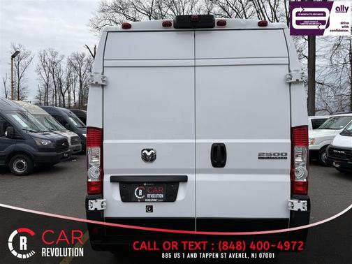 White 2025 RAM ProMaster 2500 High Roof