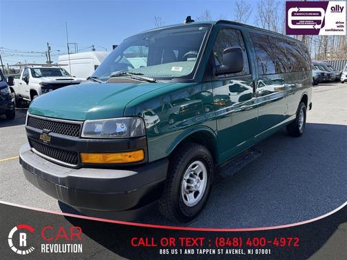 Green 2019 Chevrolet Express 3500 LS
