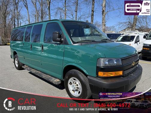 Green 2019 Chevrolet Express 3500 LS