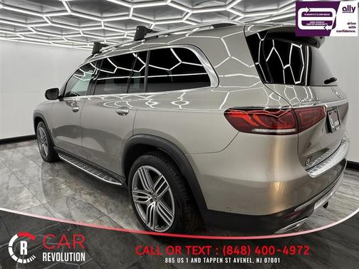 Silver 2021 Mercedes-Benz GLS 450 4MATIC