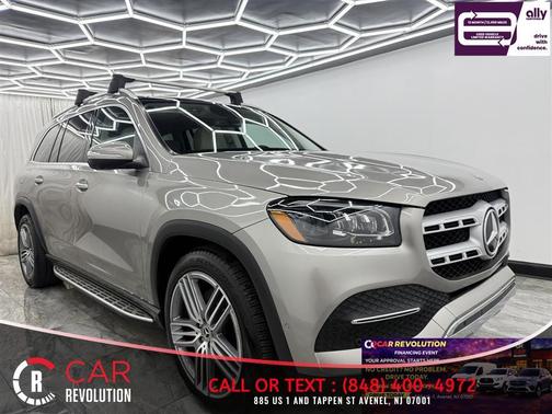 Silver 2021 Mercedes-Benz GLS 450 4MATIC