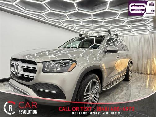 Silver 2021 Mercedes-Benz GLS 450 4MATIC