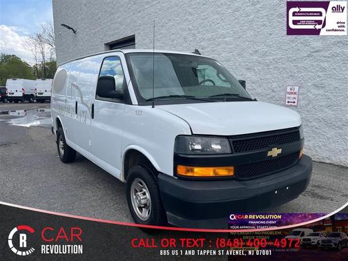 White 2023 Chevrolet Express 3500 Work Van