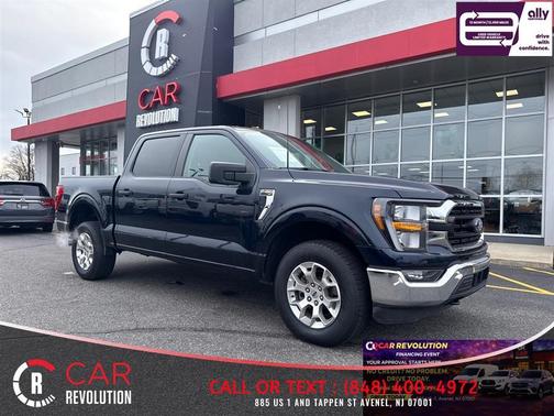 Blue 2023 Ford F-150 XLT