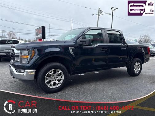 Blue 2023 Ford F-150 XLT