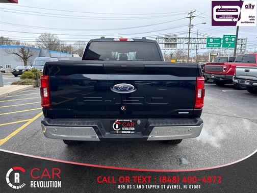 Blue 2023 Ford F-150 XLT