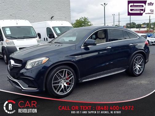 Blue 2016 Mercedes-Benz AMG GLE AMG GLE 63 S Coupe 4MATIC