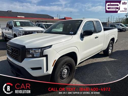 Glacier White 2024 Nissan Frontier S