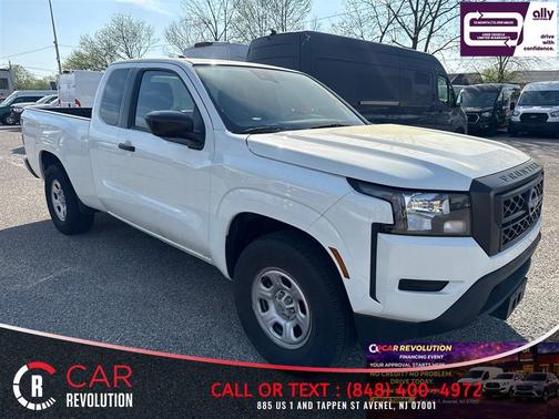 Glacier White 2024 Nissan Frontier S