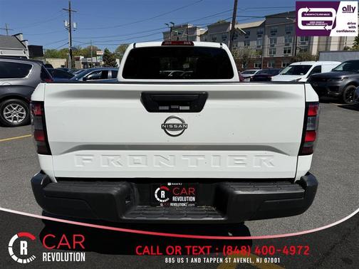 Glacier White 2024 Nissan Frontier S
