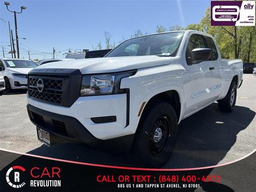Glacier White 2024 Nissan Frontier S