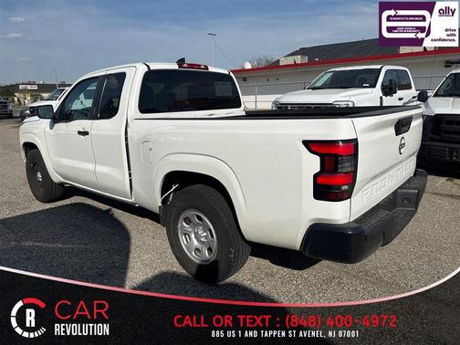 Glacier White 2024 Nissan Frontier S