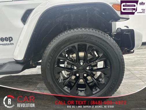 White 2021 Jeep Wrangler Unlimited Sahara