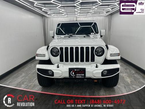 White 2021 Jeep Wrangler Unlimited Sahara
