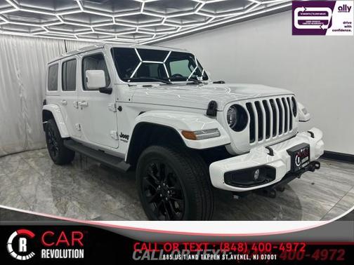 White 2021 Jeep Wrangler Unlimited Sahara