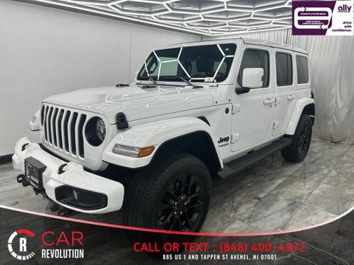 White 2021 Jeep Wrangler Unlimited Sahara