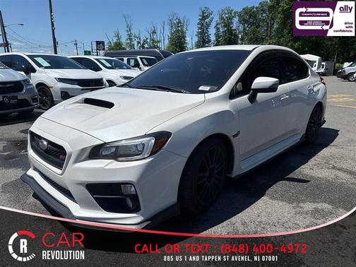 Crystal White Pearl 2016 Subaru WRX STI Base