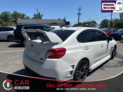 Crystal White Pearl 2016 Subaru WRX STI Base