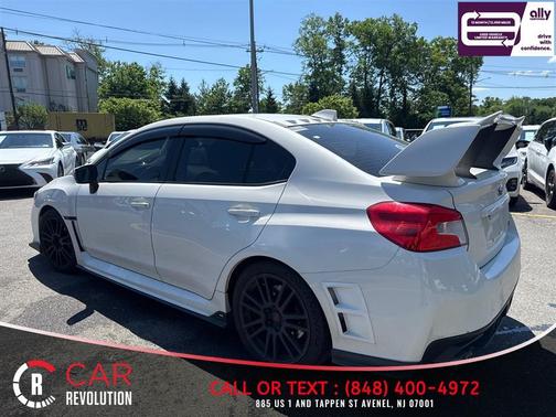 Crystal White Pearl 2016 Subaru WRX STI Base