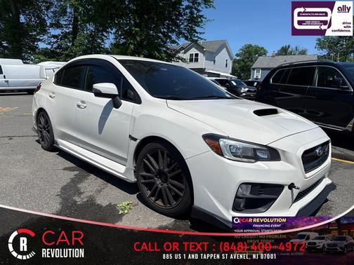 Crystal White Pearl 2016 Subaru WRX STI Base