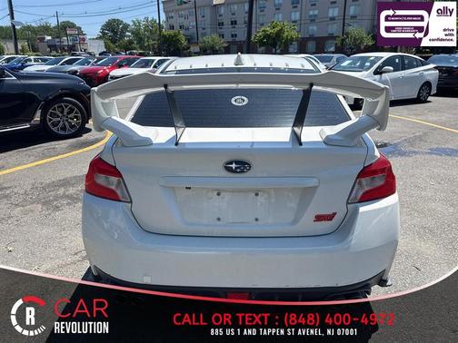 Crystal White Pearl 2016 Subaru WRX STI Base